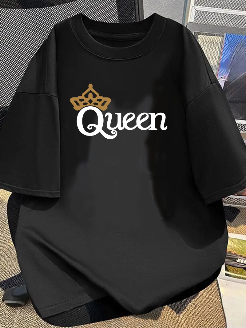 Drop Shoulder Ladies T-shirt