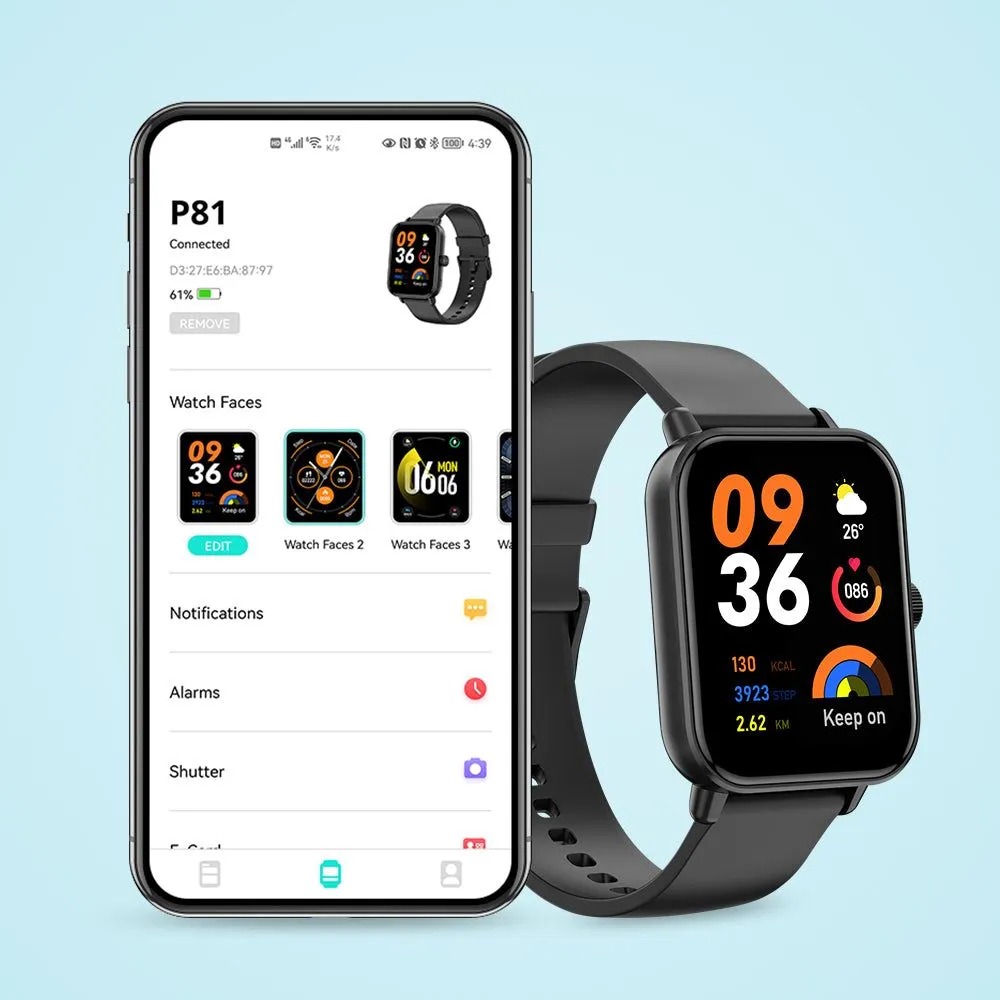 COLMI P81 Voice Calling Smart watch IP68 Waterproof