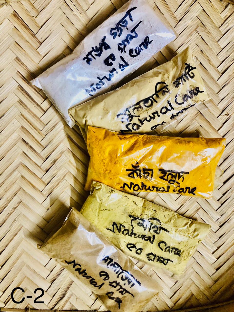 অর্গানিক ফেসপ্যাক কম্ব ০২ (250 Gra