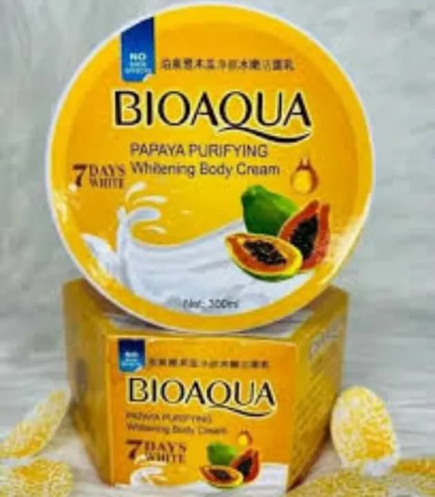 BIOAQUA PAPAYA PURIFYING Whitening Body Cream-300ml