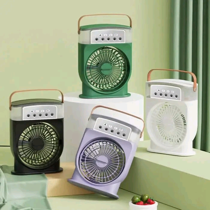 3 in 1 USB Air Cooler Fan Rechargeable
