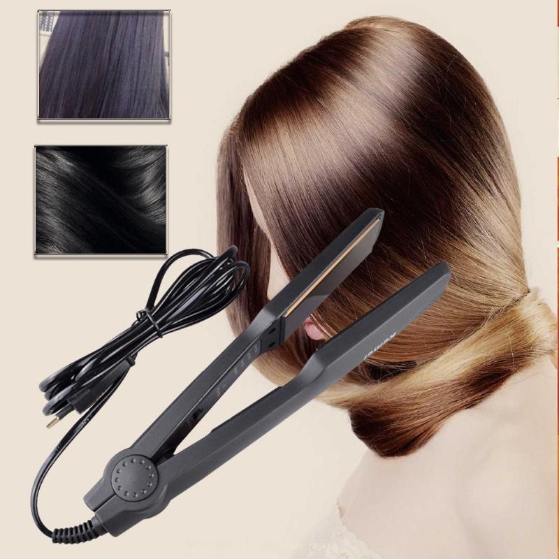 Kemei KM 329 Professional Fast Warm-up Tourmaline Ceramic Heating Plate Thermal Performance Hair Straightener Styling Iron Tools