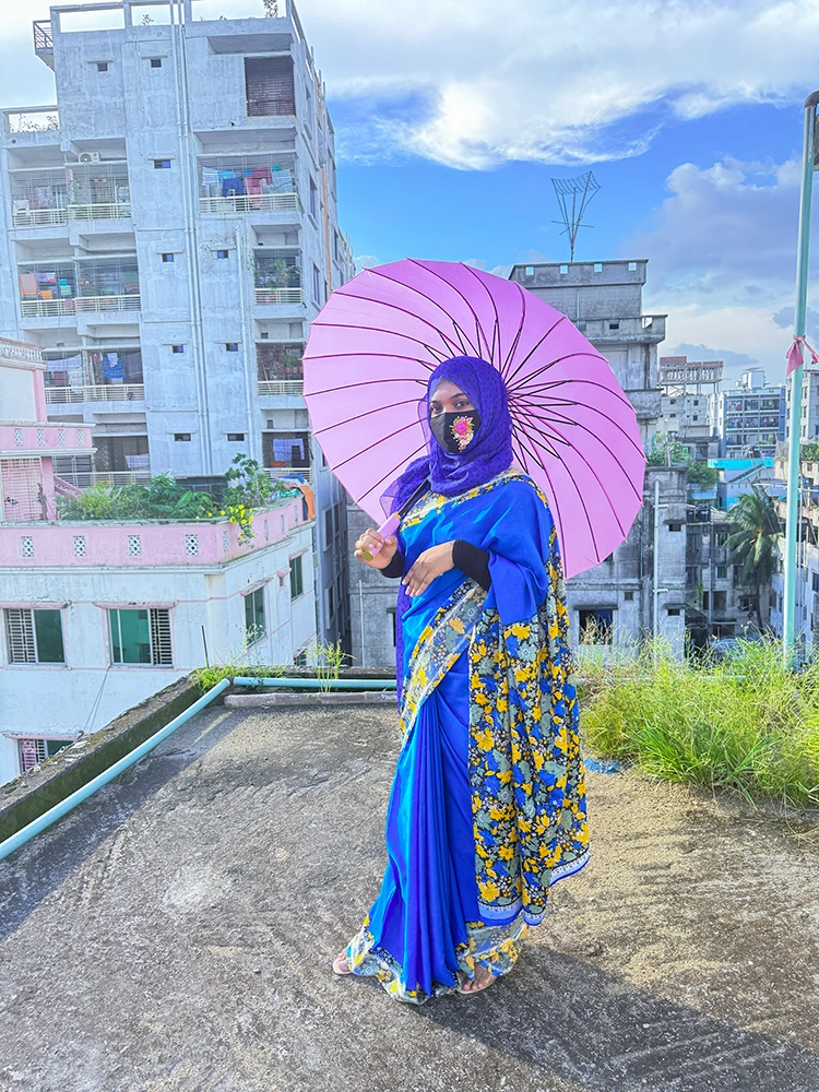 Moon(Baby Pink) ২৪ শিকের প্রিমিয়াম কোয়ালিটির ছাতা।