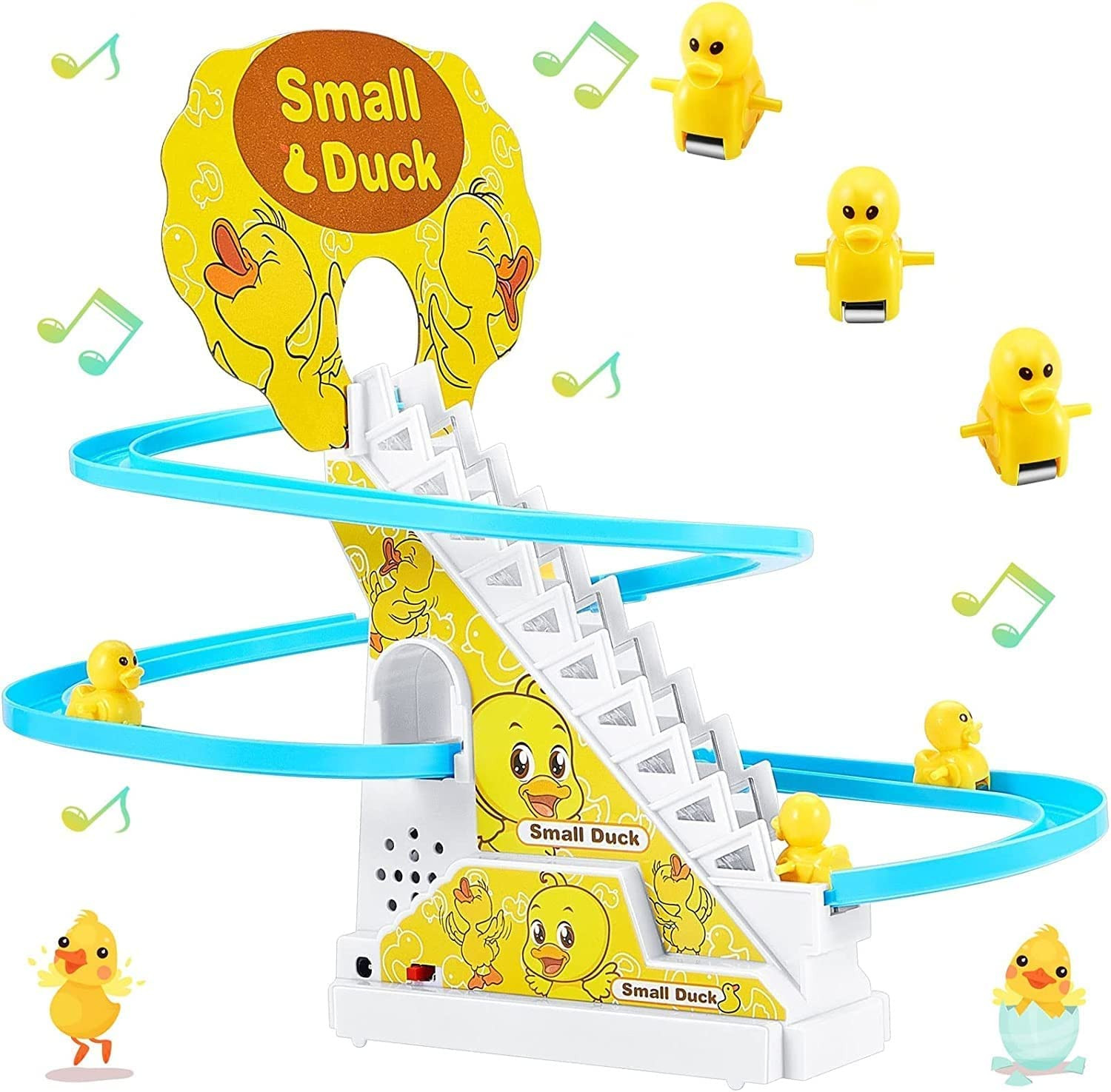 Small Duck Climbing Stairs Toy